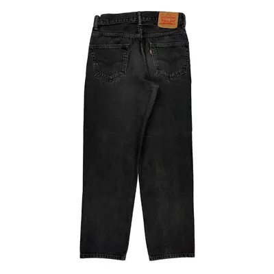 Levis Jeans - 30W 29L Black Cotton