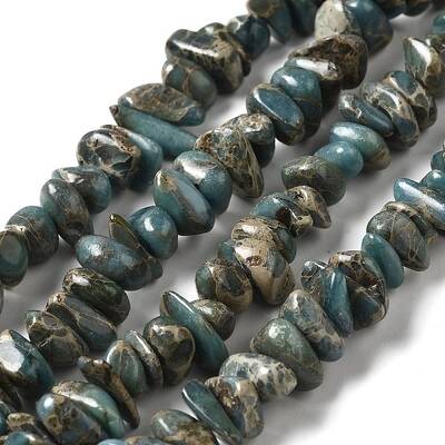 Natural Serpentine Beads Strands