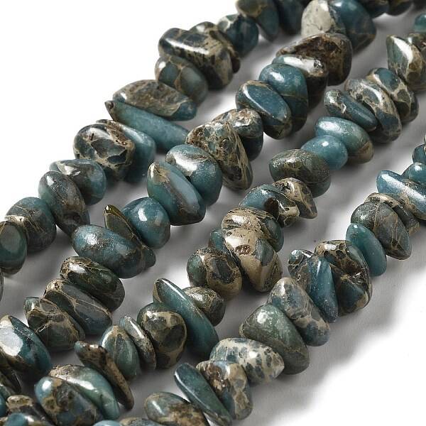 Natural Serpentine Beads Strands