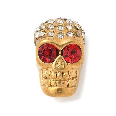 304 Stainless Steel Rhinestone Beads