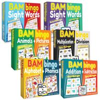 The Bambino Tree Educational Bingo Games - Flash Card Matching Learning Games for Kindergarten to 4th Grade - Alphabet, Phoni...