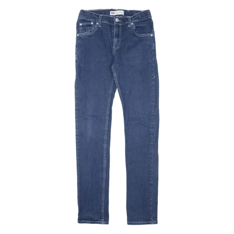 LEVI'S 510 Jeans Blue Denim Slim Skinny Boys W27 L31