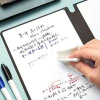A5 Reusable Whiteboard Notebook, 1 Count Portable Weekly Planner Notebook with Marker & Cloth, Office Stationery & Supplies f...