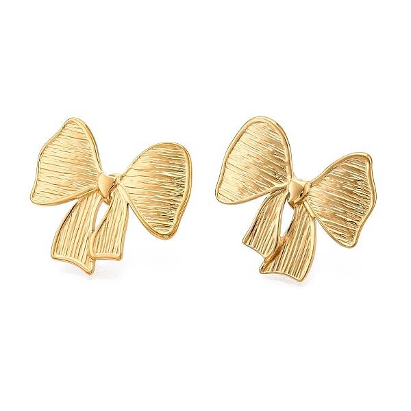 Ion Plating(IP) 304 Stainless Steel Stud Earrings for Women