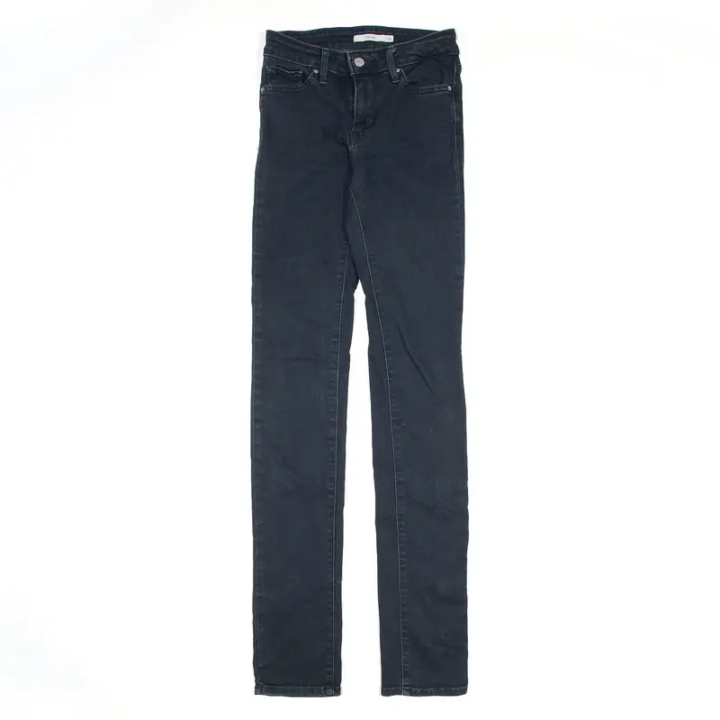 LEVI'S 712 Jeans Blue Denim Slim Straight Womens W25 L34