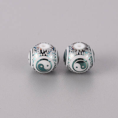 Electroplate Glass Beads