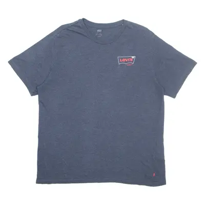 LEVI'S Mens T-Shirt Blue XL