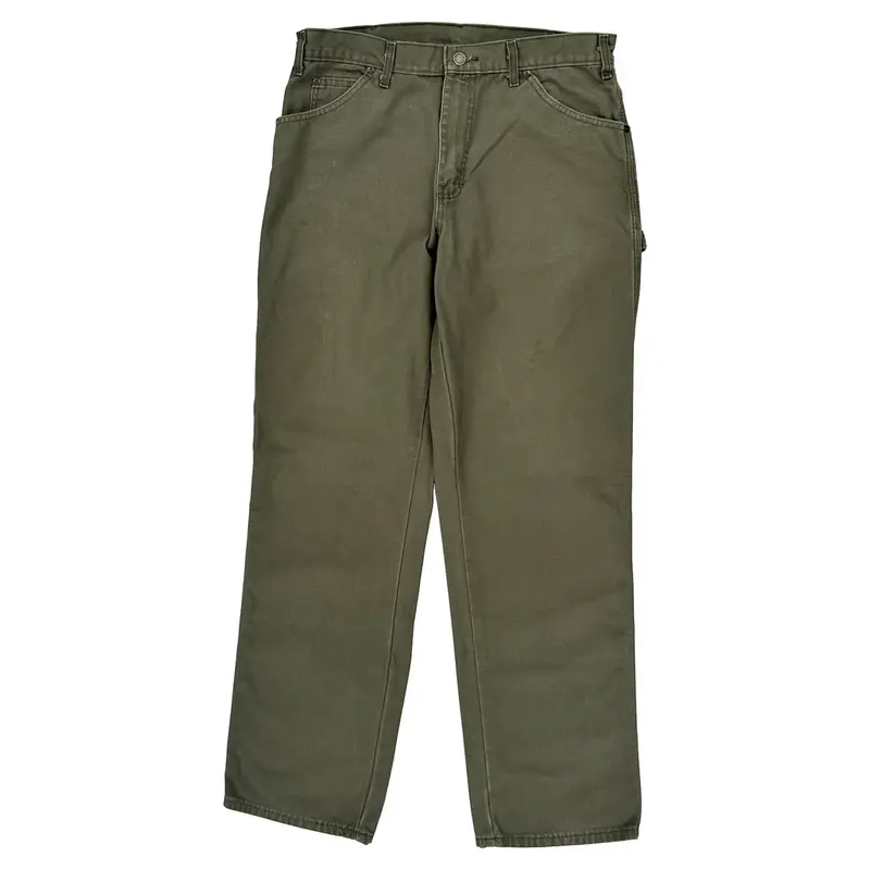 Dickies Carpenter Trousers - 33″ Waist Khaki Cotton