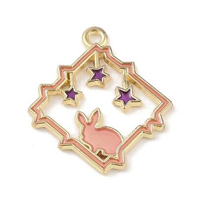 Alloy Enamel Pendant