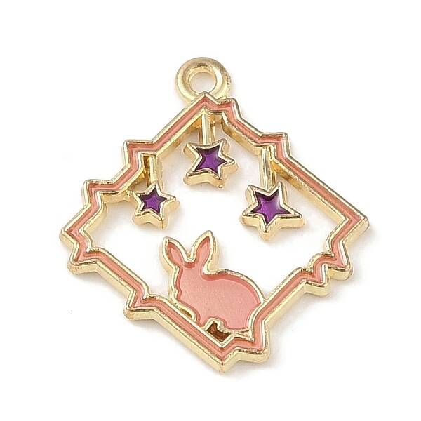 Alloy Enamel Pendant