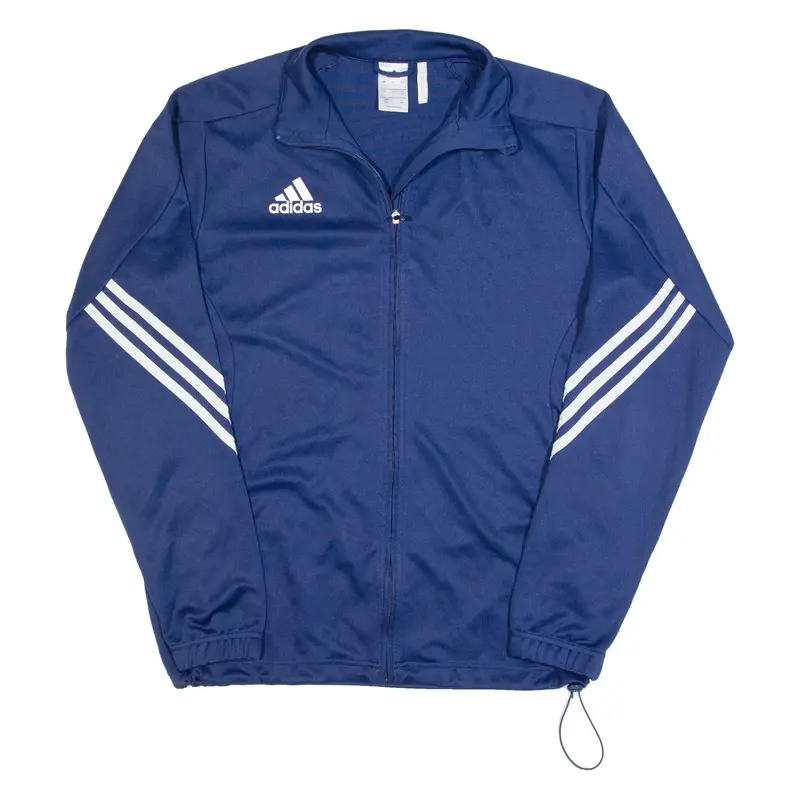 ADIDAS Mens Track Jacket Blue L