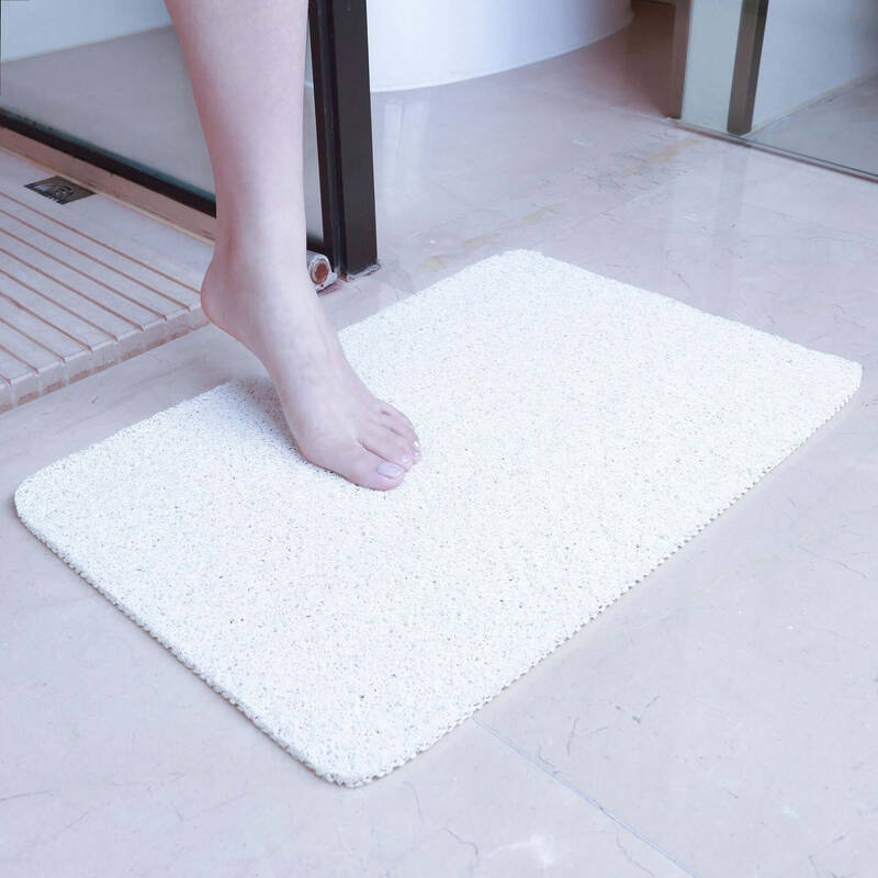 Bathroom Non-Slip Mat | Color: White | Size: 40x60cm
