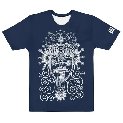 Tee “Abbamama” navy - size: 2XL