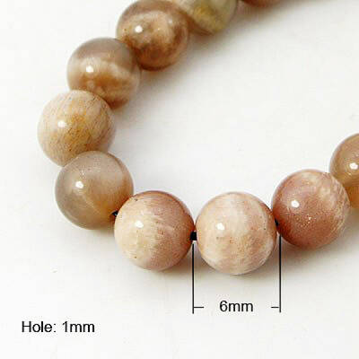 Natural Sunstone Beads Strands