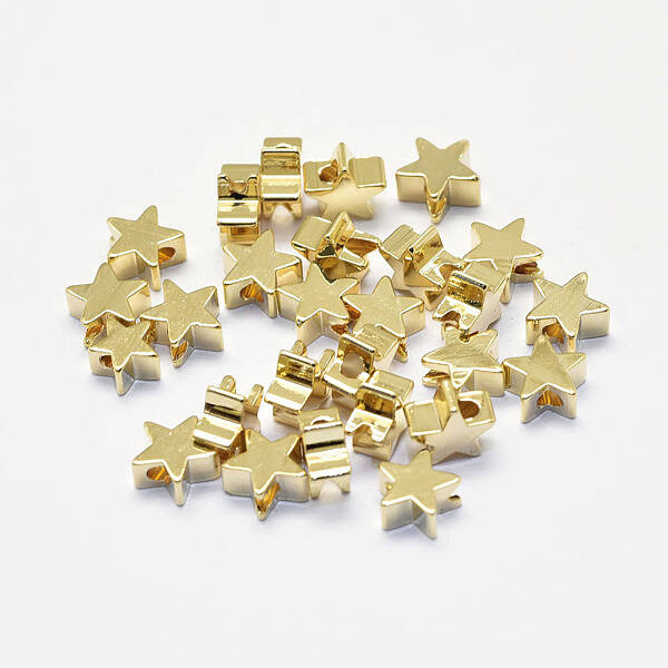 Long-Lasting Plated Brass Beads