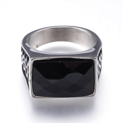 304 Stainless Steel Wide Band Rings