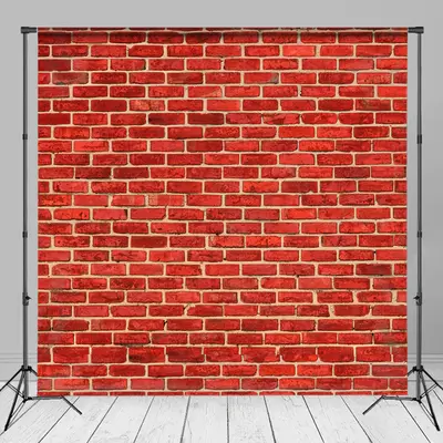 Classic Red Brick Wall Photography Photo Backdrop - Aperturee