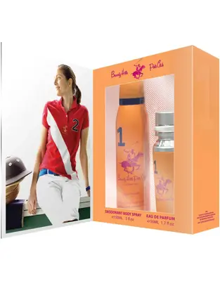 Beverly Hills Polo Club Women's Gift Set 1982 Sport 1 Eau de Parfum 50 ml + Deodorant Spray 150 ml