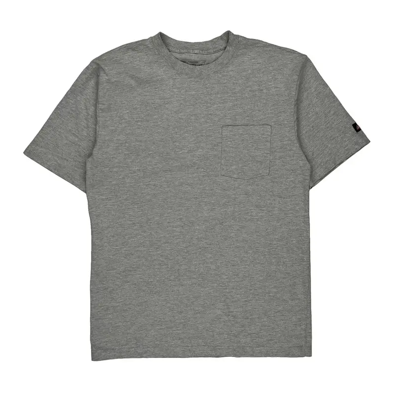 Dickies T-Shirt - Large Grey Cotton Blend