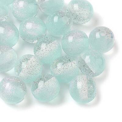 Two Tone Resin Beads