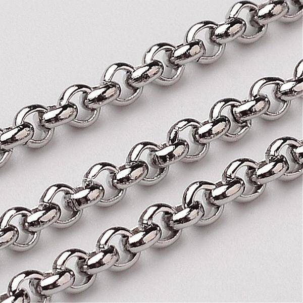 Tarnish Resistant 304 Stainless Steel Rolo Chains