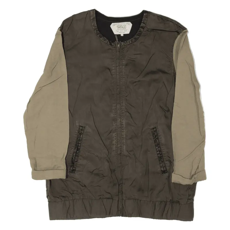 ZARA Trafaluc Jacket Green Womens S