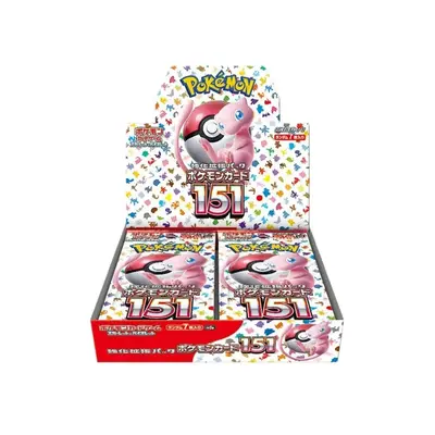 Pokémon JAPANESE 151 Booster Box Pokémon 151 BOX