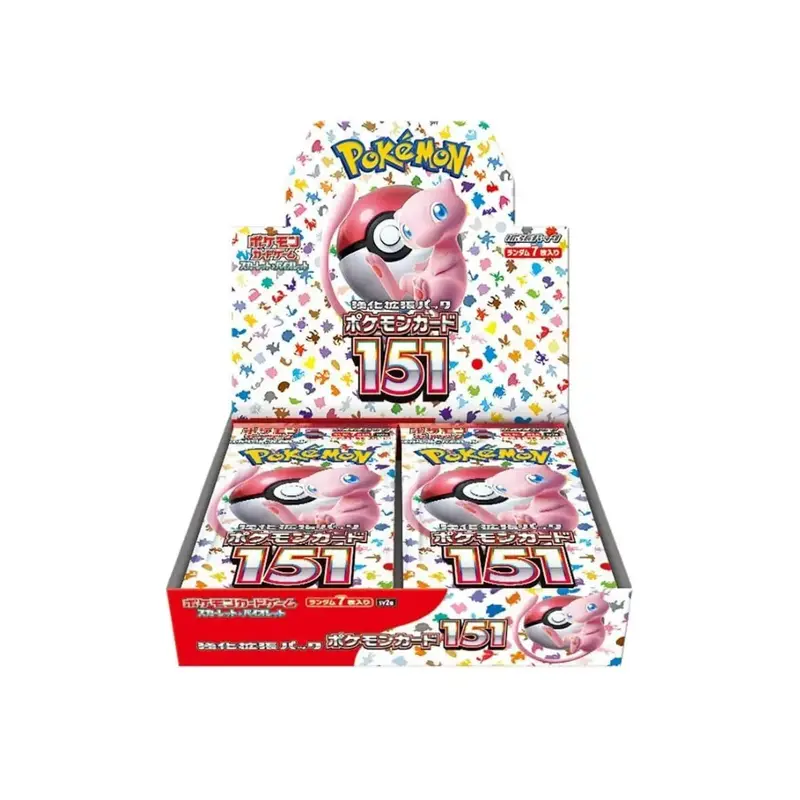 Pokémon JAPANESE 151 Booster Box Pokémon 151 BOX