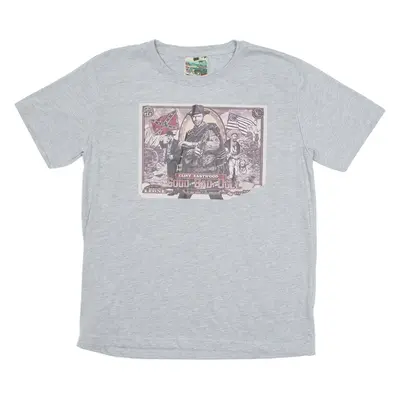 VINTAGE COLLECTION The Good The Bad And The Ugly Mens T-Shirt Grey Crew Neck M