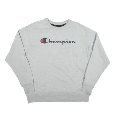 CHAMPION Sweatshirt Grey Mens XL