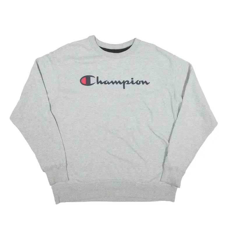 CHAMPION Sweatshirt Grey Mens XL