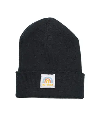 Be Wild Cuffed Beanie | Black