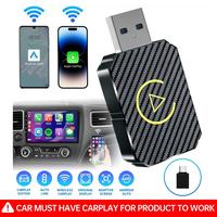 Wireless Adapter for CarPlay & Android Auto 2-in-1 , Fast & Stable, Plug & Play, Converts Wired to Wireless, Compatible with ...