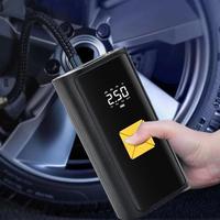 Portable Electric Car Air Pump for Fall, Wired/Wireless Digital Display Inflatable Pump, Vehicle Tire Inflator for Motorcycle...