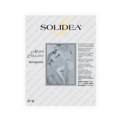 Solidea Monocollant Ccl2 Open Toe Compression 25 32mmHg White ML