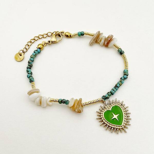 304 Stainless Steel Seed Bead Bracelets for Women