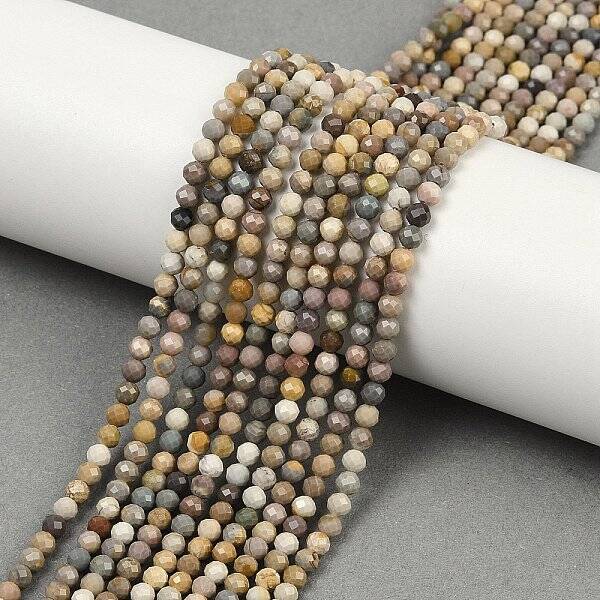 Natural Alashan Agate Beads Strands