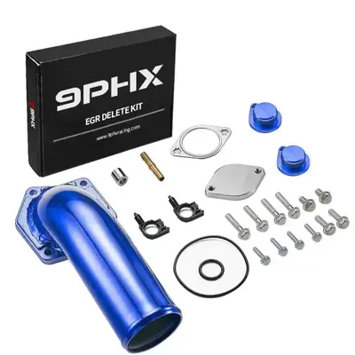 2008-2010 Powerstroke 6.4L EGR Delete Kit w/High Flow Intake Elbow for Ford F250 F350 F450