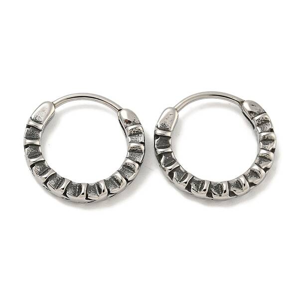 316 Surgical Stainless Steel Hoop Earrings