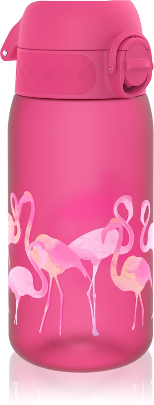Ion8 Leak Proof Flamingos Kids Water Bottle 350ml