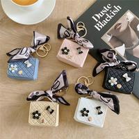 Mini Earphone Bag, 1 Count Fashion Trend Key Ring Design Hanging Bag, Matching Clothes Decoration, Home Organizer for Earphon...