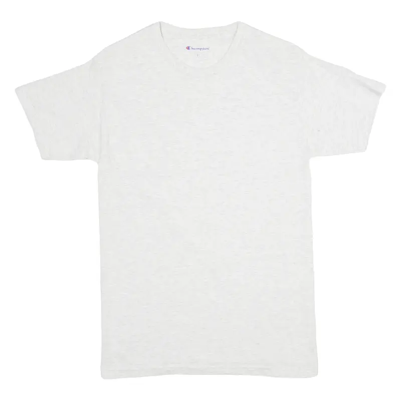 CHAMPION Mens T-Shirt Grey S