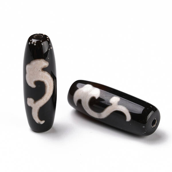 Tibetan Style dZi Beads