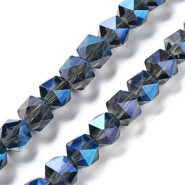 Electroplate Glass Beads Strands