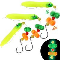 3PCS Catfish Rigs -Santee Cooper Rattling Rig With Floats & 30cm Pre-Tied 80LBLeader For Lake, River & Bank Fishing -Heavy-Du...