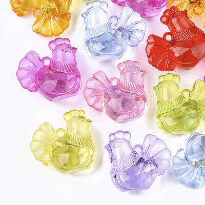 Transparent Acrylic Pendants
