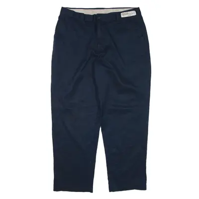 CINTAS Workwear Trousers Blue Regular Tapered Mens W34 L28