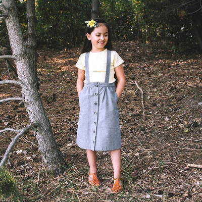Parker Pinafore Skirt | Size: 10 y