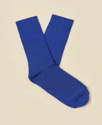 Women's Tube Socks Paper - Cobalt