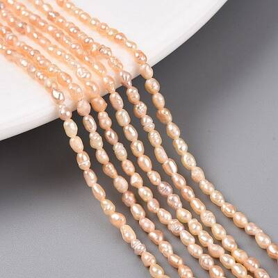 Natural Cultured Freshwater Pearl Beads Strands